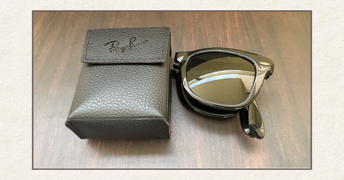 徹底レビュー】レイバンの折りたたみウェイファーラーは壊れやすい